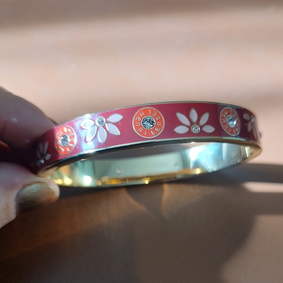 Henri Bendel Enamel and Rhinestone Cuff - Picture 3 of 7